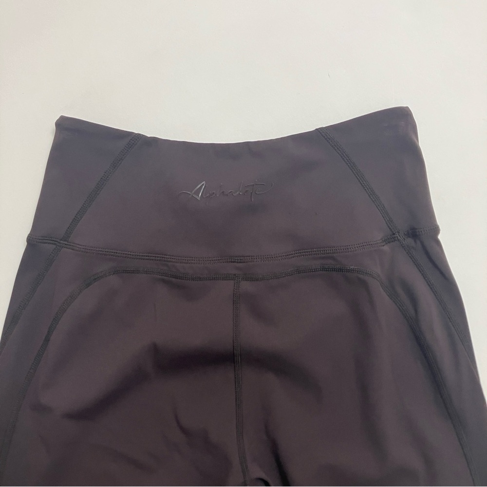 ALPHALETE chocolate brown leggings - Picture 4 of 6